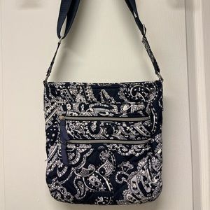 Vera Bradley Triple Zip Hipster Crossbody
